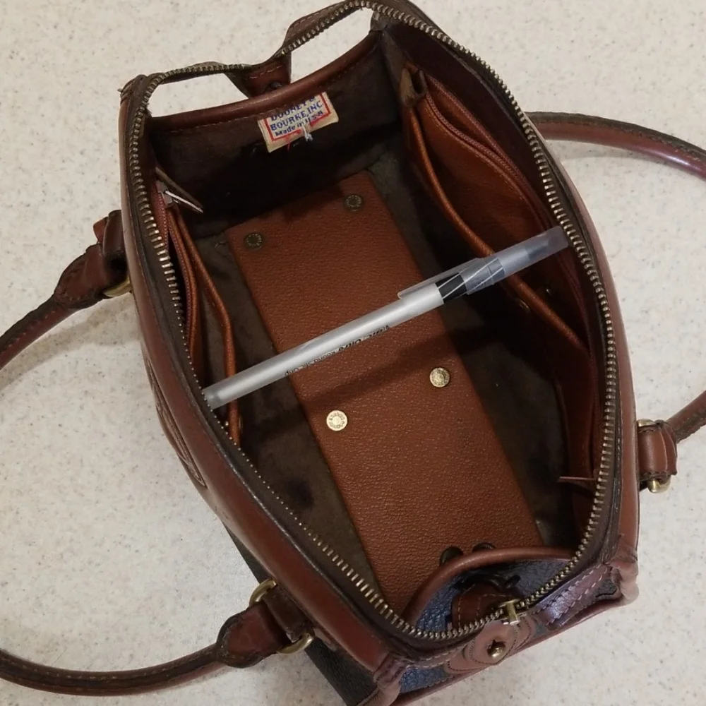 Dooney & Bourke vintage authentic brown handbag